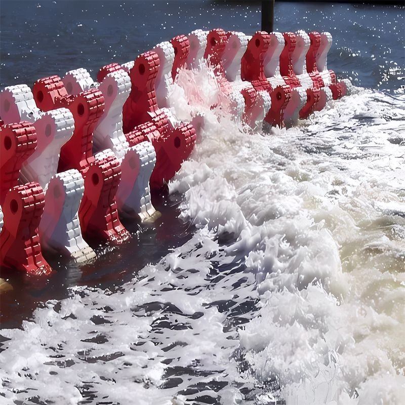 Durable floating breakwater