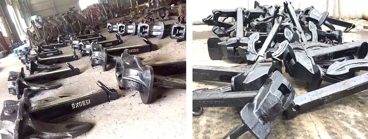 1Conventional Stockless Anchor 1590kgs