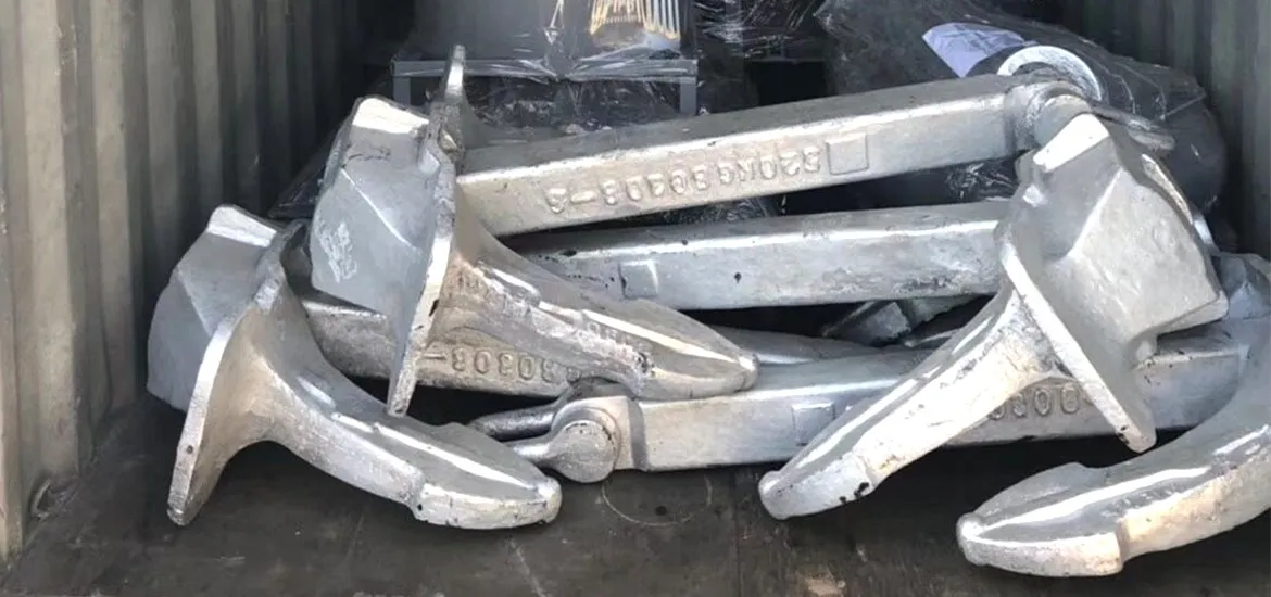 3 Halls Stockless Anchor ABC type