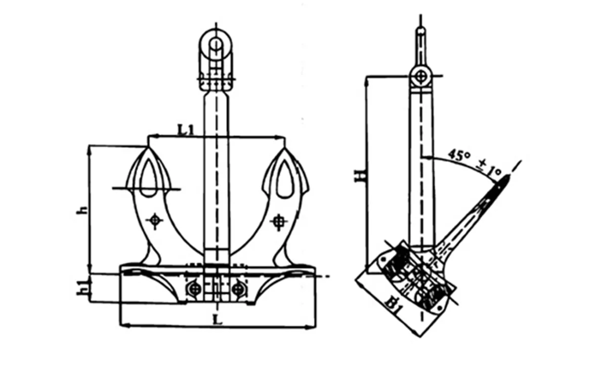 4 hall anchor drawing 4 hall anchor drawing
